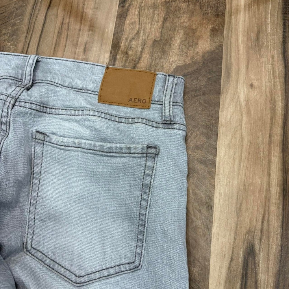Vintage Y2K 90s Style Women's Low Rise Baggy Aeropostale Wide Leg Jeans - Picture 3 of 8